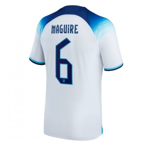 Dres Engleska Harry Maguire #6 Domaci SP 2022 Kratak Rukav